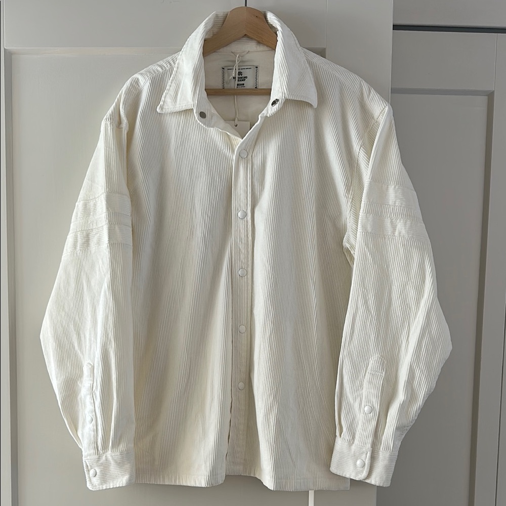 Reigning Champ Corduroy Button-Up Shirt Jacket